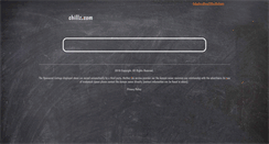 Desktop Screenshot of chillz.com